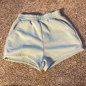 SHEIN, green,thick,shorts.